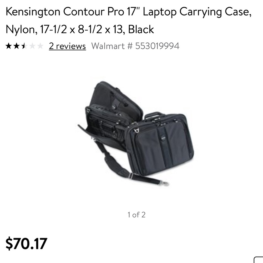 New Kensington Contour Laptop case